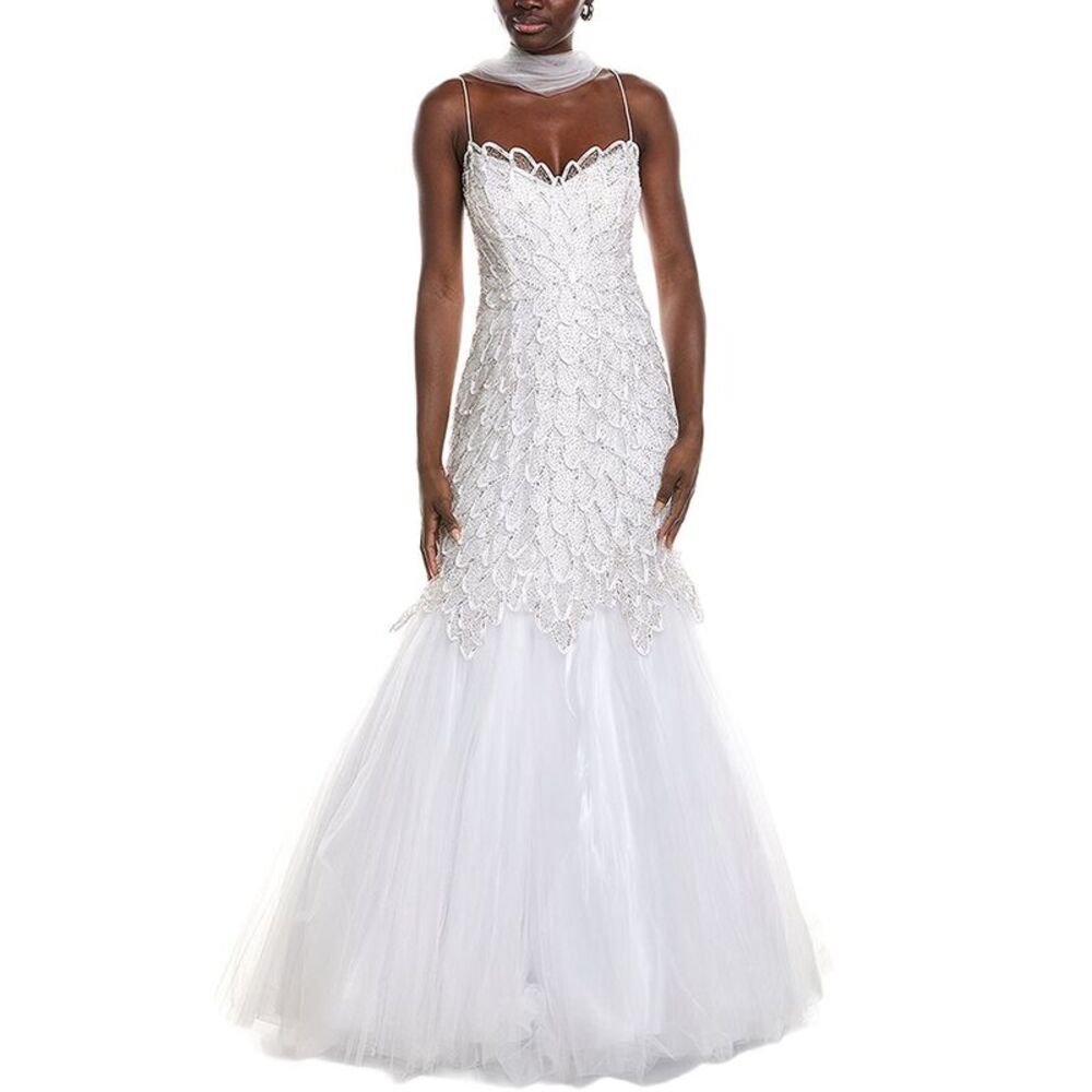 Issue New York Womens Embellished Maxi Dress